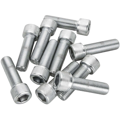 #SHC-941 7/16-20 x 1-1/2 length Chrome Socket Head Allen Bolt - 10 Pack