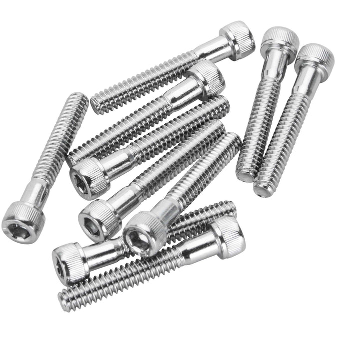 #SHC-948 10-24 x 1-1/4 length Chrome Socket Head Allen Bolt - 10 Pack