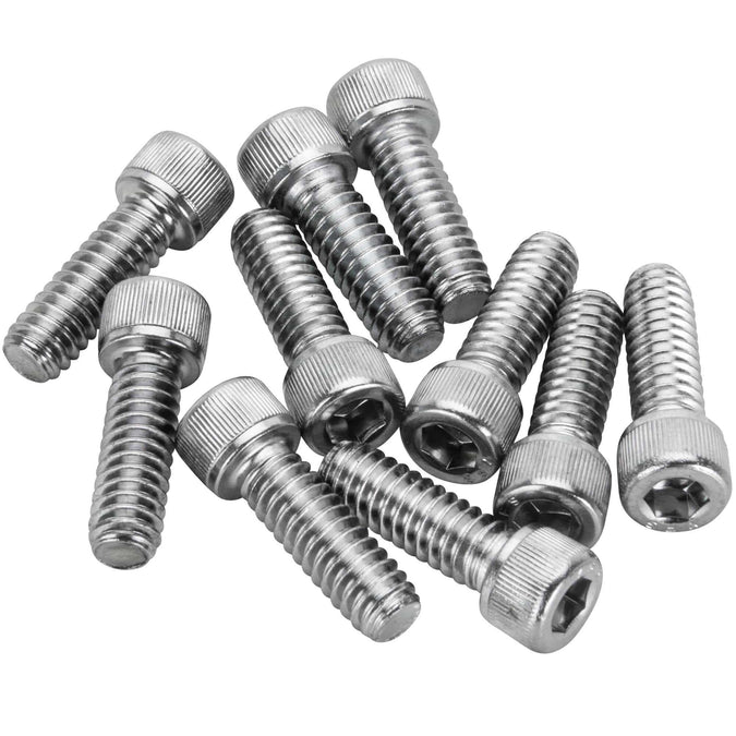 #SHC-953 1/4-20 x 3/4 length Chrome Socket Head Allen Bolt - 10 Pack
