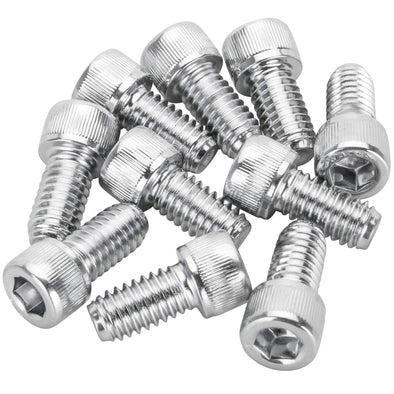 #SHC-966 5/16-18 x 5/8 length Chrome Socket Head Allen Bolt - 10 Pack
