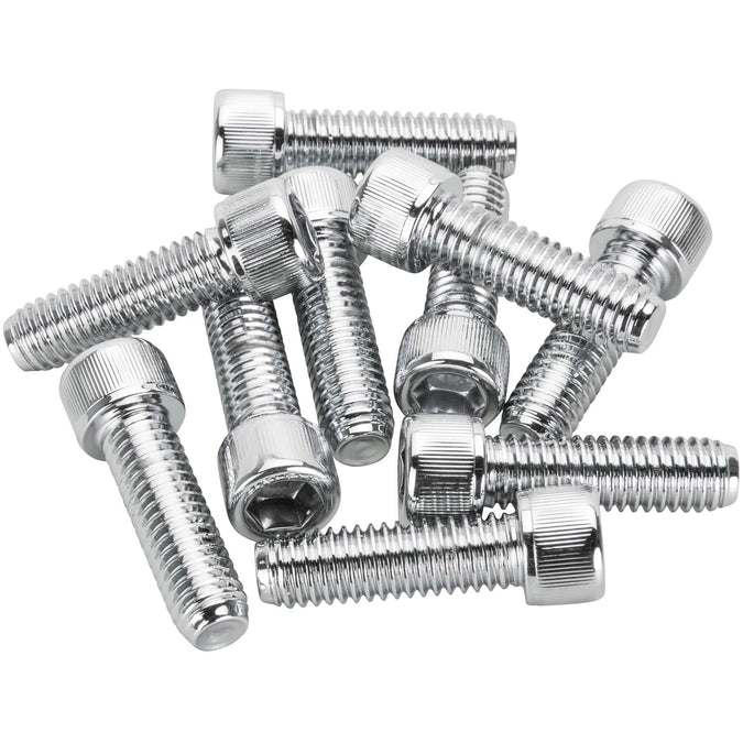 #SHC-983 3/8-16 x 1-1/4 length Chrome Socket Head Allen Bolt - 10 Pack