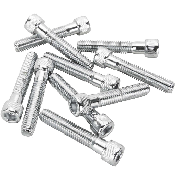 #SHC-986 3/8-16 x 2 length Chrome Socket Head Allen Bolt - 10 Pack