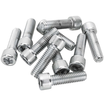 #SHC-994 7/16-14 x 1-1/2 length Chrome Socket Head Allen Bolt - 10 Pack