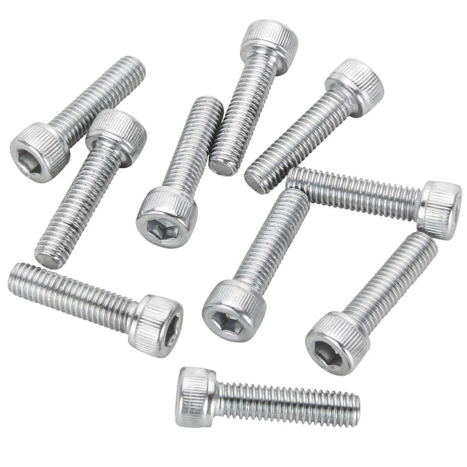 #SHC-996 10-32 x 3/4 length Chrome Socket Head Allen Bolt - 10 Pack