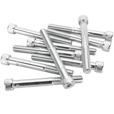 #SHC-998 3/8-24 X 3-1/4 length Chrome Socket Head Allen Bolt - 10 Pack