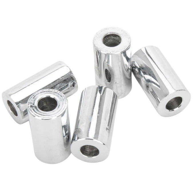 #SPC-006 1/4 ID x 1 Length Chrome Plated Steel Universal Spacer - 5 Pack
