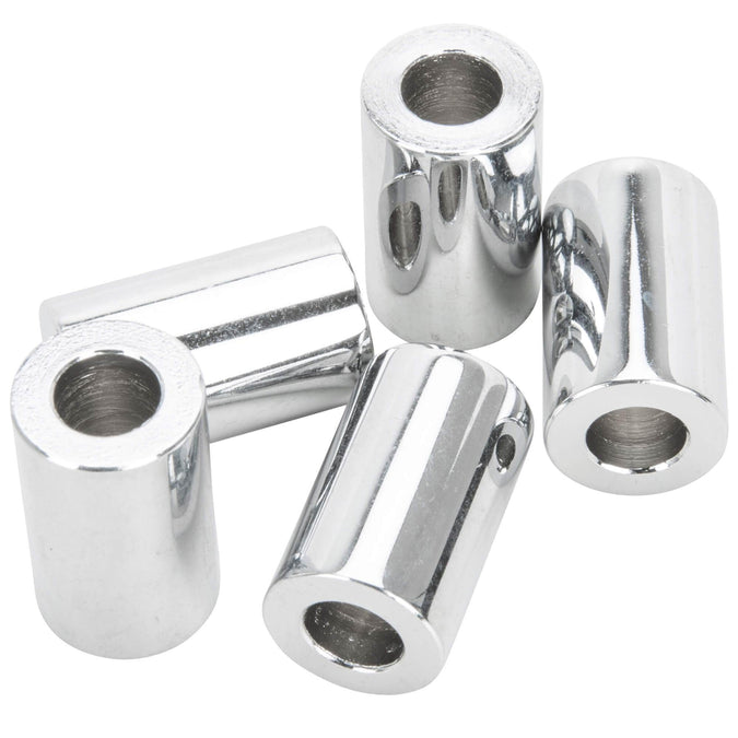 #SPC-016 5/16 ID x 1 Length Chrome Plated Steel Universal Spacer - 5 Pack