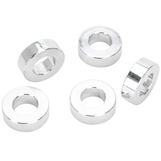 #SPC-022 3/8 ID x 1/4 Length Chrome Plated Steel Universal Spacer - 5 Pack