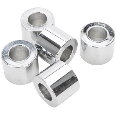 #SPC-031 1/2 ID x 3/4 length Chrome Steel Universal Spacer 5 pack