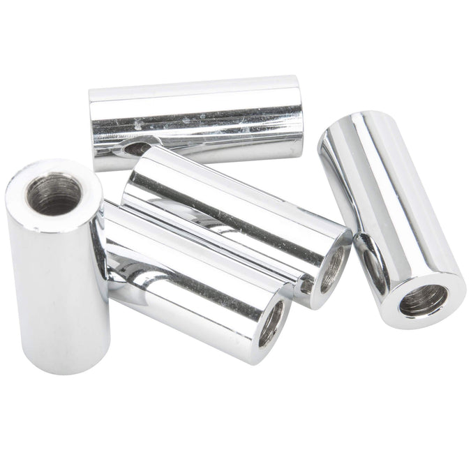 #SPC-054 5/16 ID x 1-1/2 Length Chrome Plated Steel Universal Spacer - 5 Pack