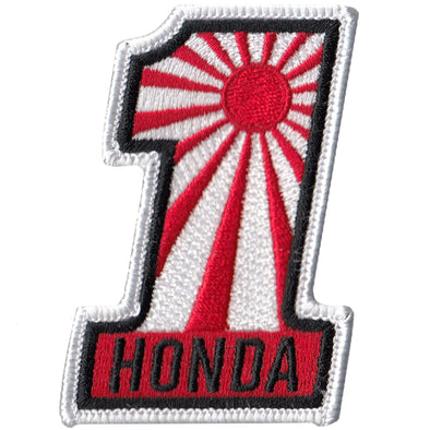 #1 Rising Sun Honda Motorcycle Patch