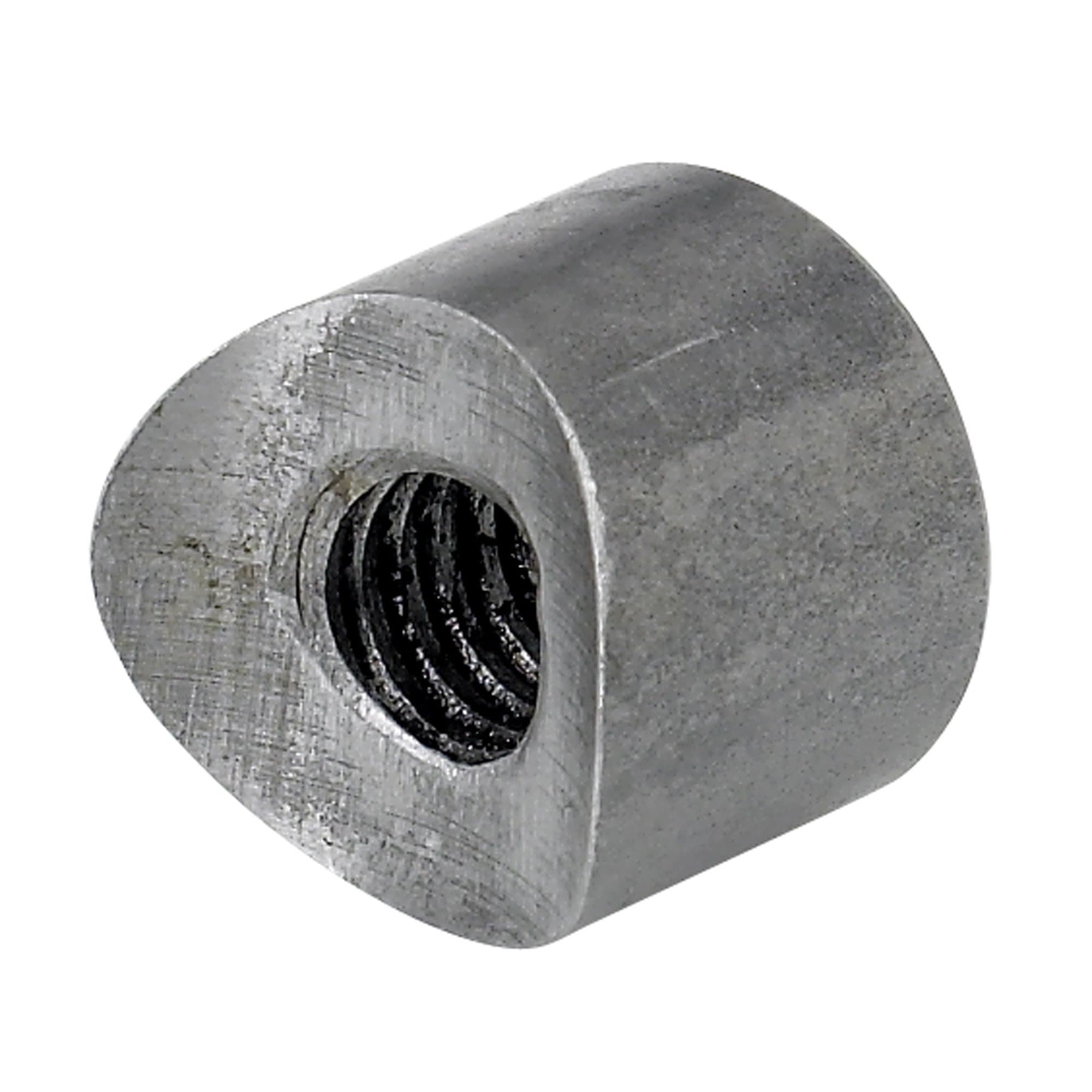 Billet Proof® 1/2 Long Coped Bungs, 3/8-16 Internal Thread, STEEL. Coped for 1 to 1-1/4 OD Tubing - Sold Individually - Made In The USA Billet Proof® 1/2 Long Coped Bungs, 3/8-16 Internal Thread, STEEL. Coped for 1 to 1-1/4 OD Tubing - Sold Individually - Made In The USA