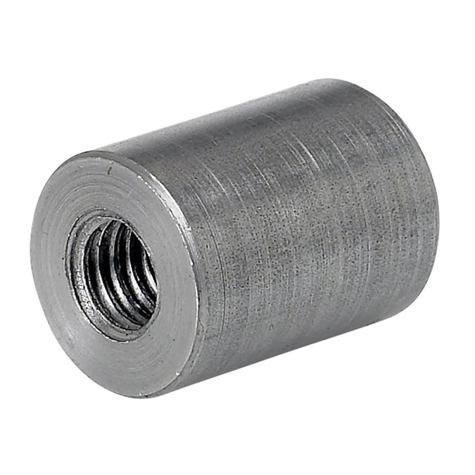 Threaded Steel Bungs 1 inch long - 3/8-16 thread - 4 pack