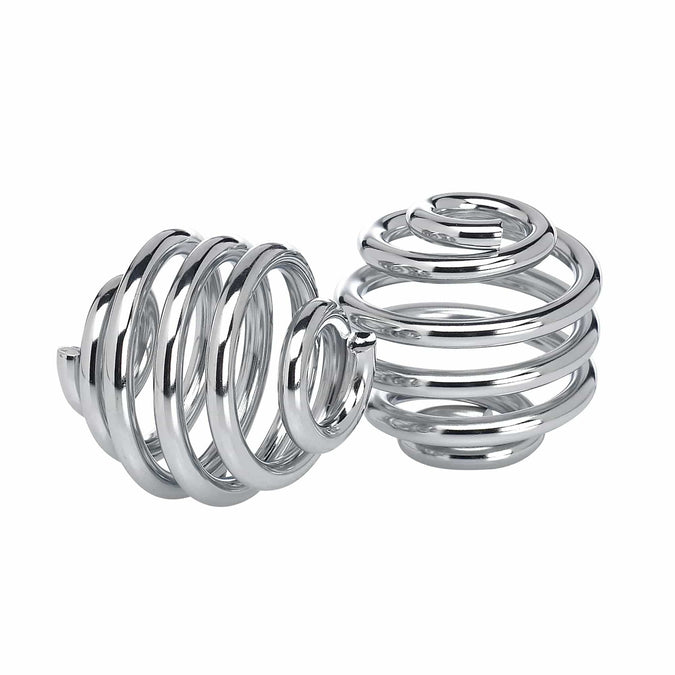 Solo Seat Springs - Barrel Style - 2 inch Chrome