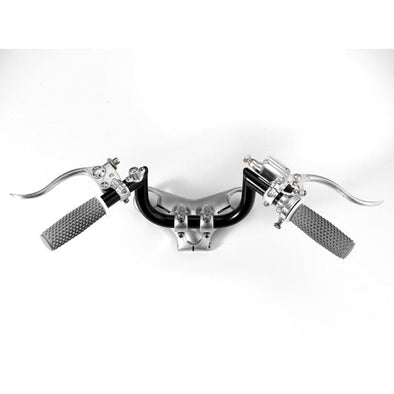 Deluxe Throttle Housing Polished Aluminum for 1 inch bars