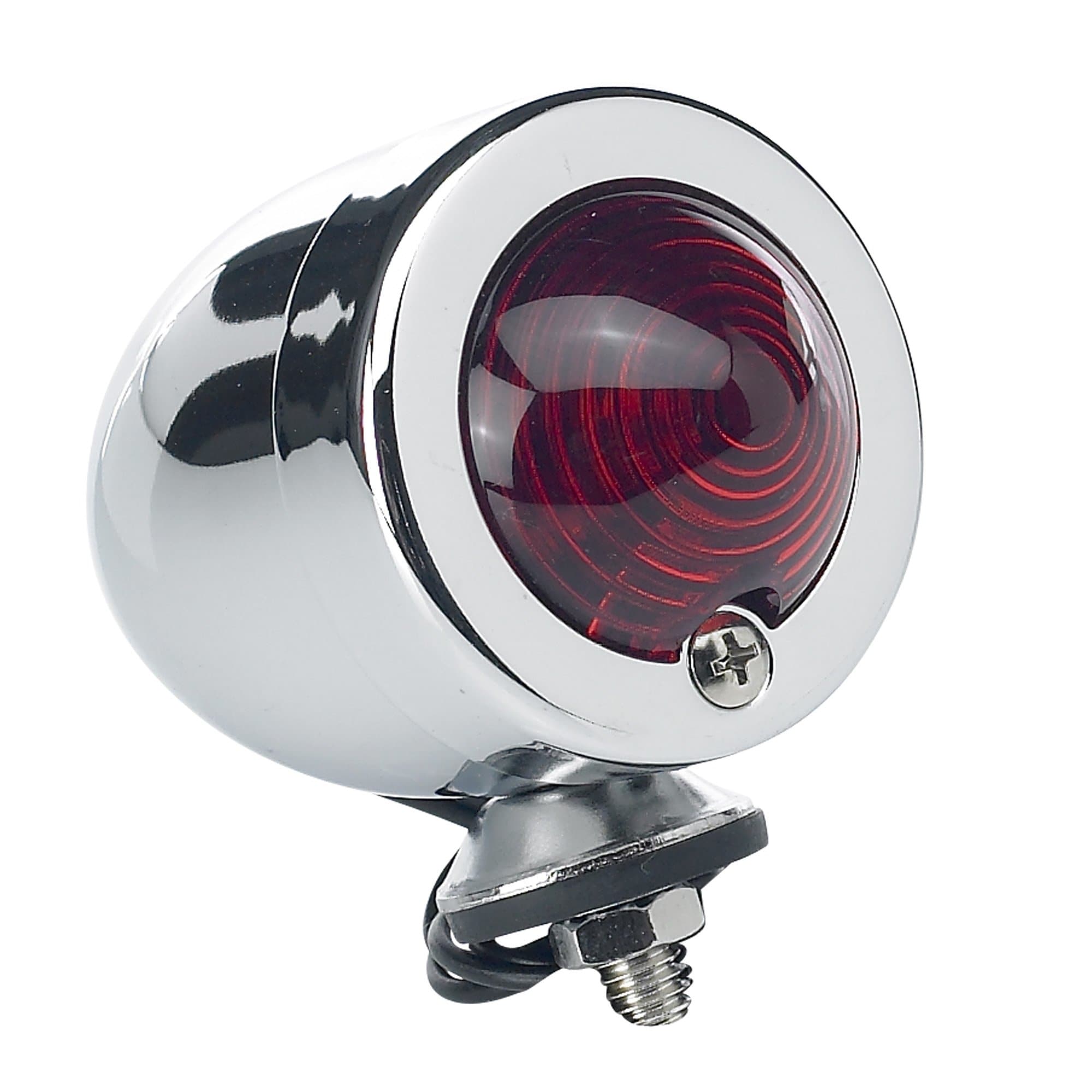Bullet Engine Light Cycle Standard Bullet Tail Light / Turn Signal - Chrome – Lowbrow Customs