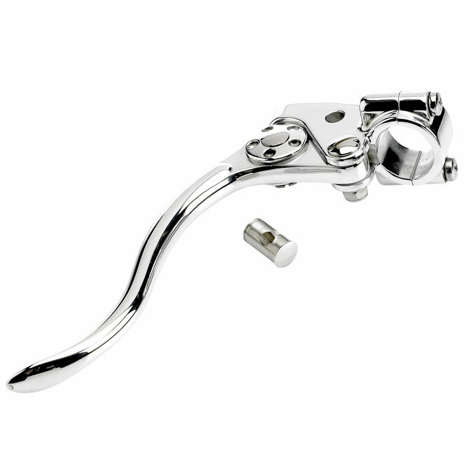 DeLuxe 1 inch Clutch Lever Polished Aluminum