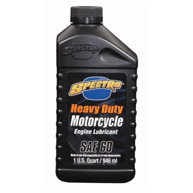 Heavy Duty Straight 60 weight Motorcycle Oil - 1 qt. Bottle