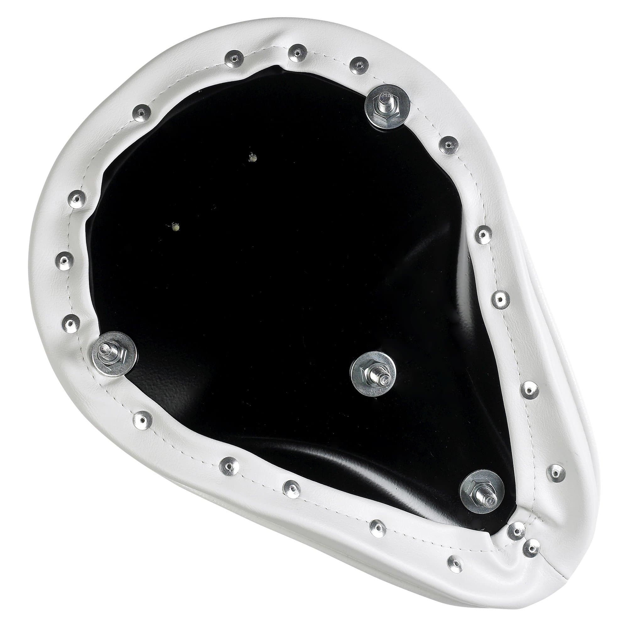 Sully Custom Sully's Customs Traditional Solo Seat - White – Lowbrow Customs