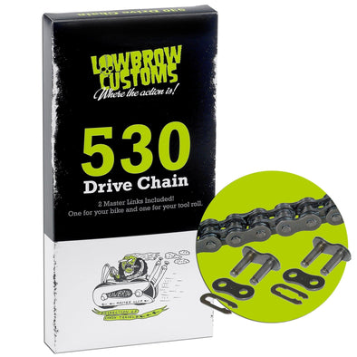 530 O-Ring Drive Chain 150 Links With Connecting Master Link - Foto 10