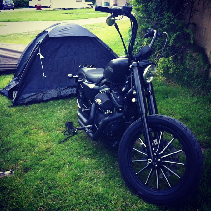 39mm Fork Shrouds - Black - 1987-Up - Harley-Davidson Sportsters