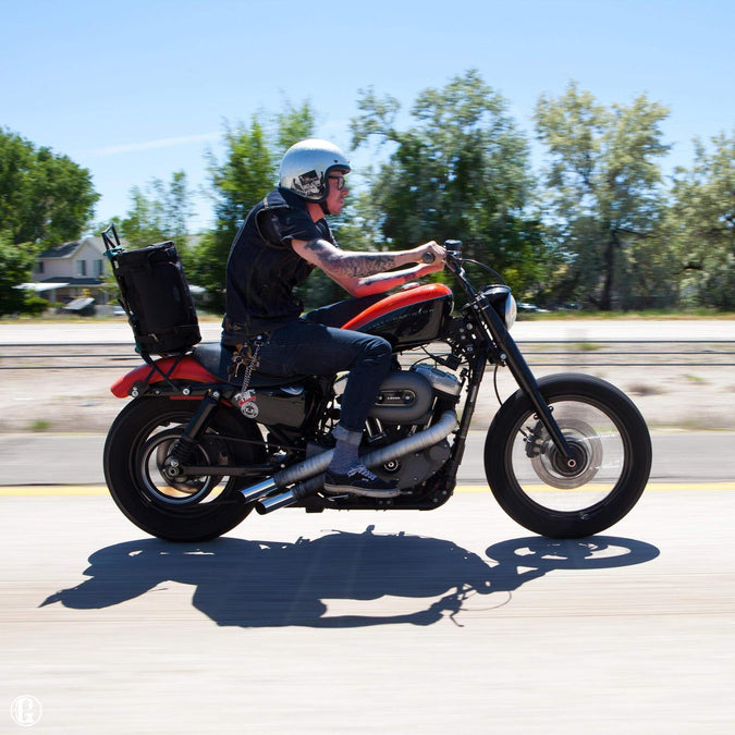 39mm Fork Shrouds - Black - 1987-Up - Harley-Davidson Sportsters