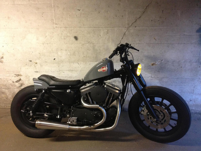 39mm Fork Shrouds - Black - 1987-Up - Harley-Davidson Sportsters