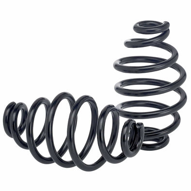 Solo Seat Springs - Barrel Style - 4 inch Black