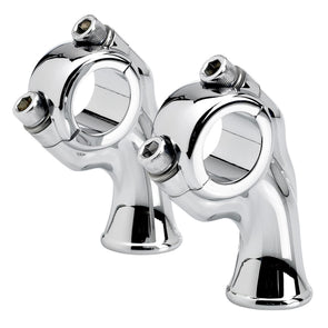 Custom Motorcycle Handlebar Risers for Harley, Sportster & Choppers ...