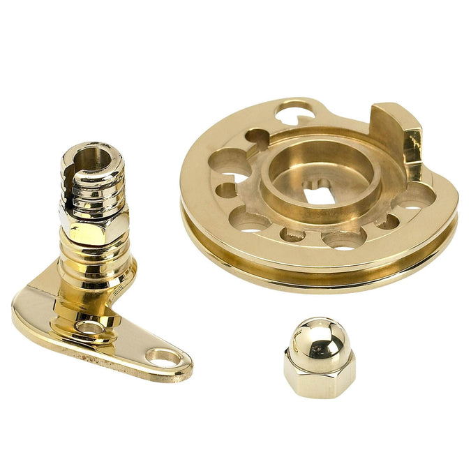 Single Throttle Cable Kit in Brass for S&S Super E / G