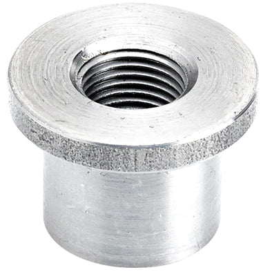 Tophat Threaded Aluminum Bung 1/8 inch NPT - 4 pack