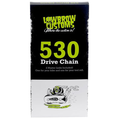 530 Motorcycle Drive Chain - 120 Links with 2 Master Links