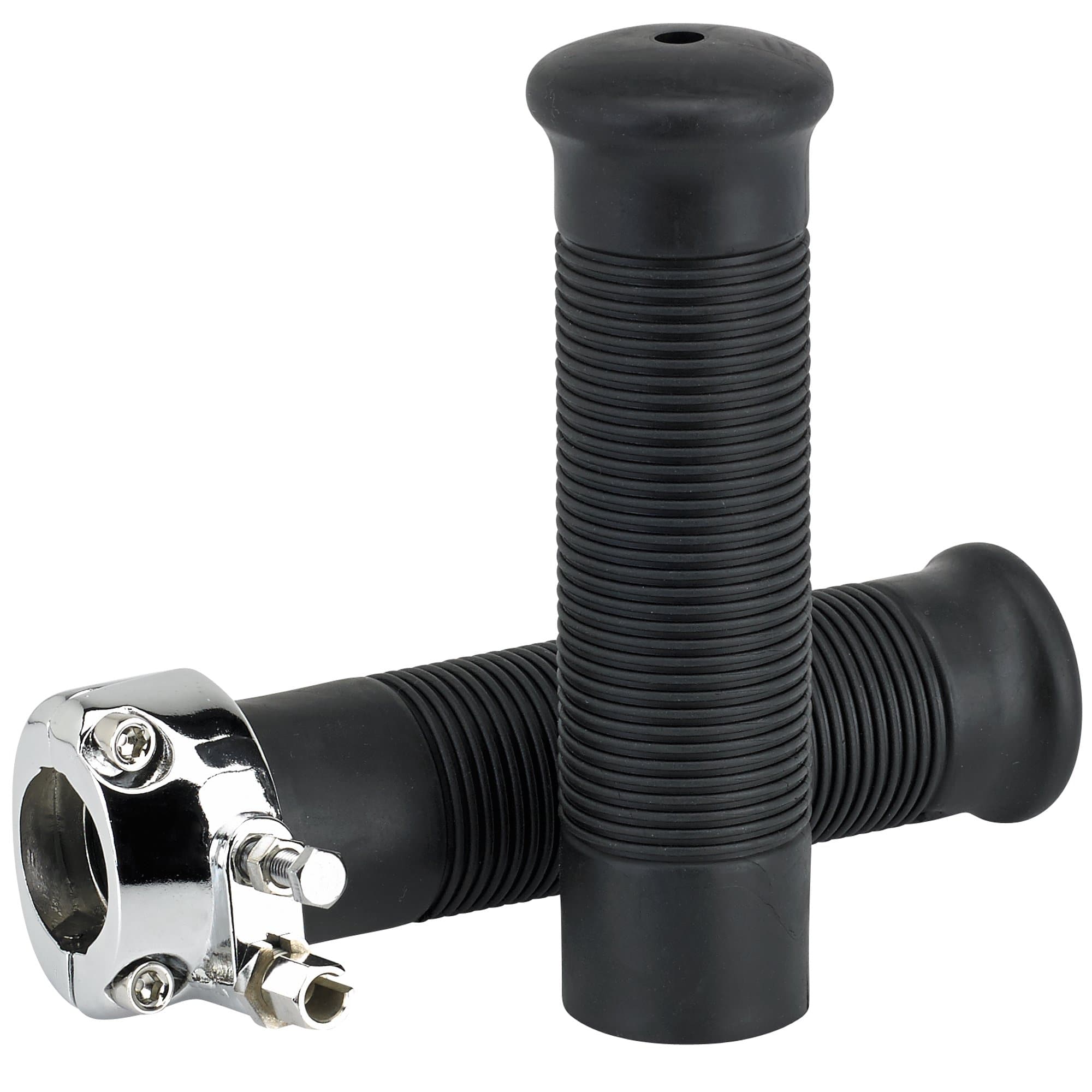 Throttle 22mm single-cable Tommaselli Ghepard black grips