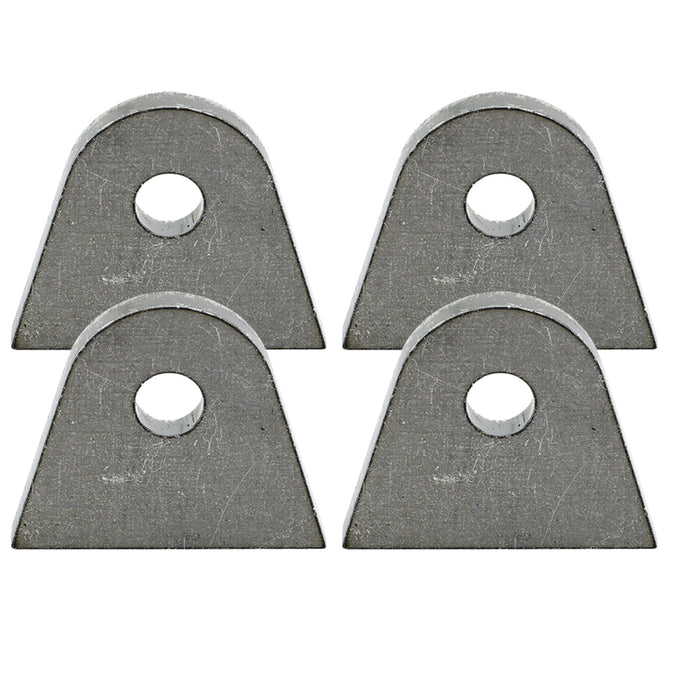 Tab #5 - Mild Steel Mounting Tabs 3/16 inch thick - 4 pack