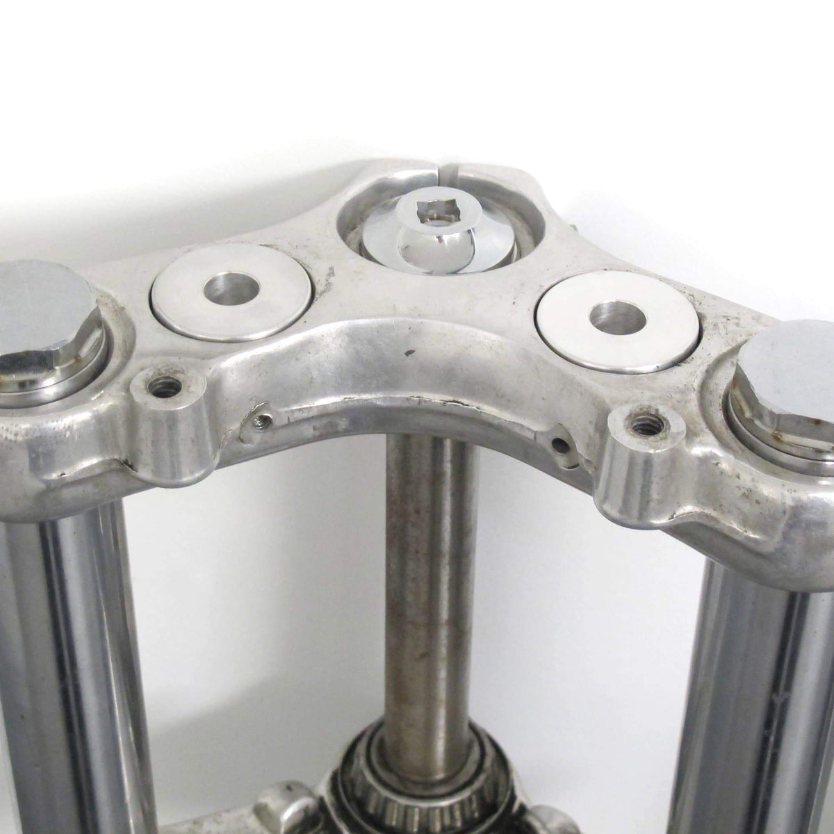 Lowbrow Customs 39mm Solid Riser Bushings for HarleyDavidson Aluminum