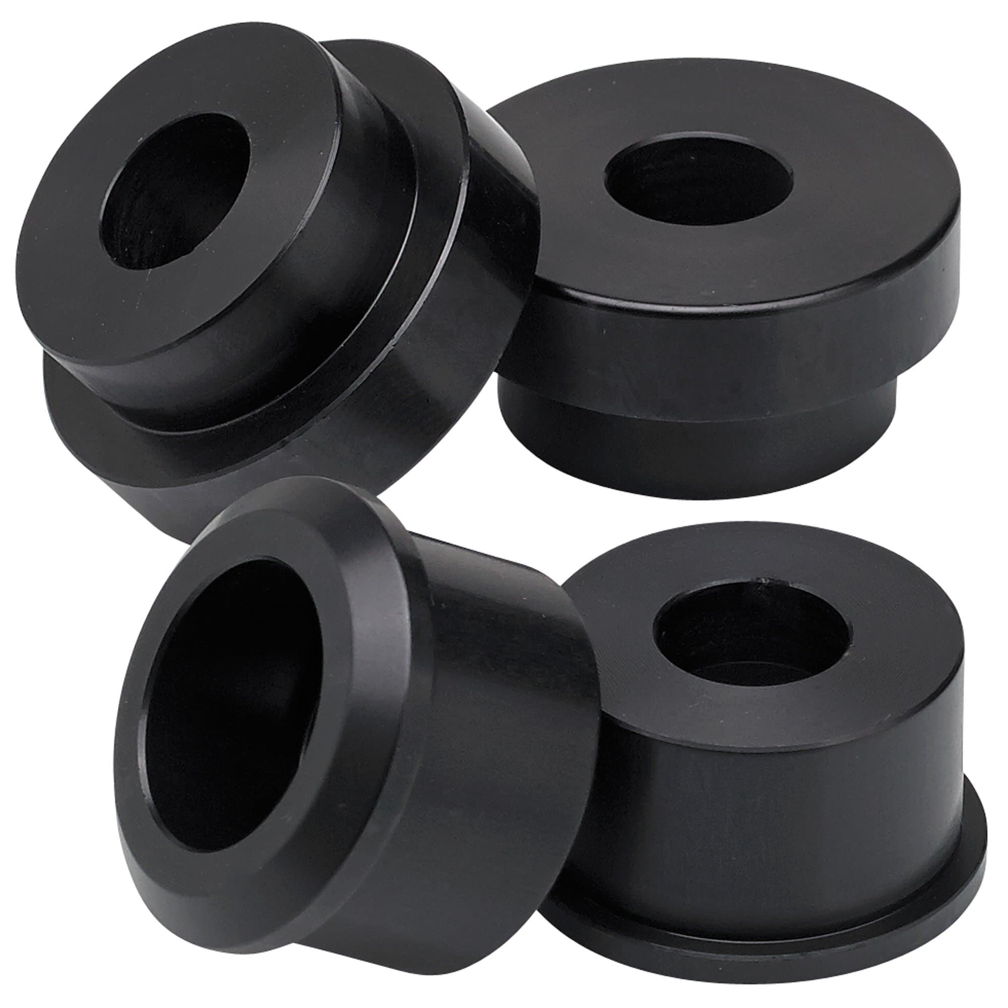 Harle Riser Bushings Lowbrow Customs 39mm Solid Riser Bushings for Harley-Davidson - Aluminum