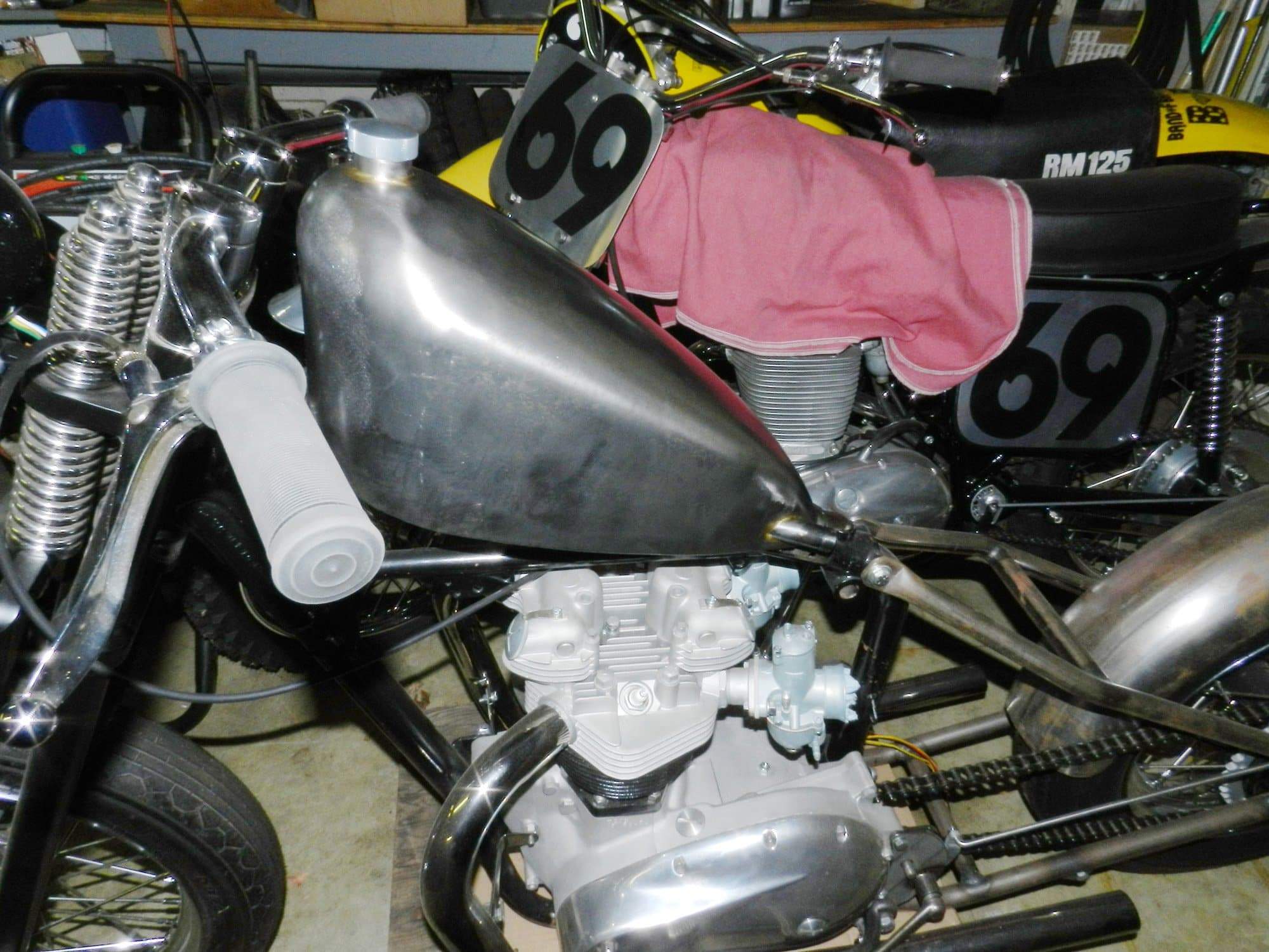 Lowbrow Customs Narrow Sporty Frisco Gas Tank 2.5 gallon