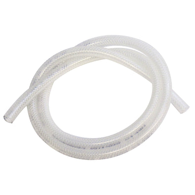 Cycle Standard Reinforced Translucent Fuel Line - Clear - 1/4 inch