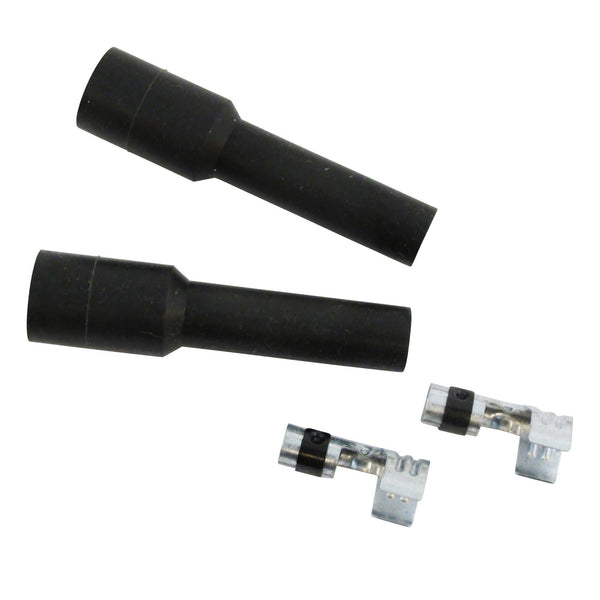 8 Mm Spark Plug Wire 4-Pack 180 Degree Straight Spark Plug Wire Boots With Terminals - 7mm/8mm Wire, USA Made, Black Straight Spark Plug Wire Ends - Foto 8