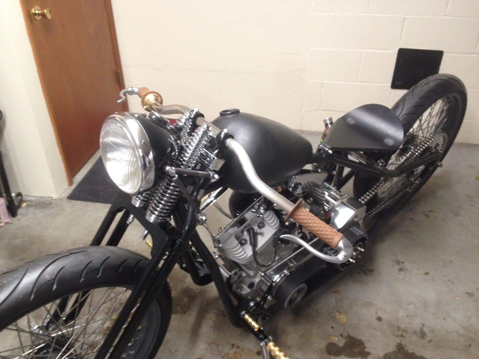 Kustom Tech Inverted Bar End Control Lever- Raw Brass- Brake or Clutch ...