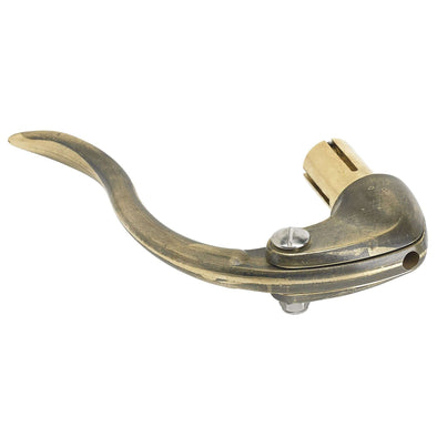 Inverted Bar End Control Lever- Raw Brass- Brake or Clutch