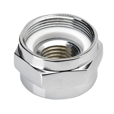 22mm to 1/4 inch NPT Chrome Petcock Adapter Nut