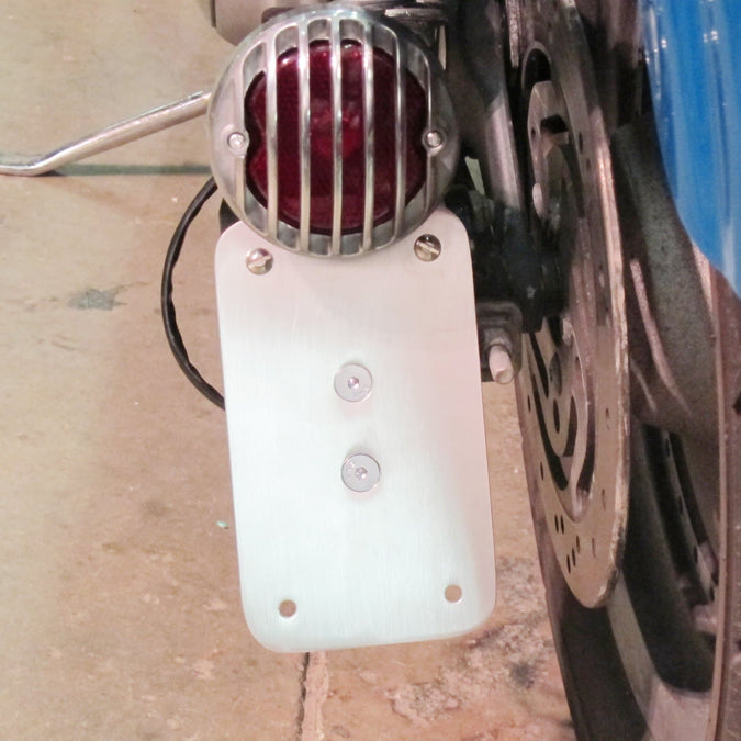 Model A Tail Light Mounting Bracket - Vertical License Plate