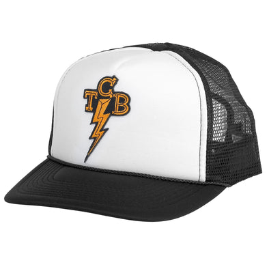 Trucker Hat with Embroidered TCB Patch