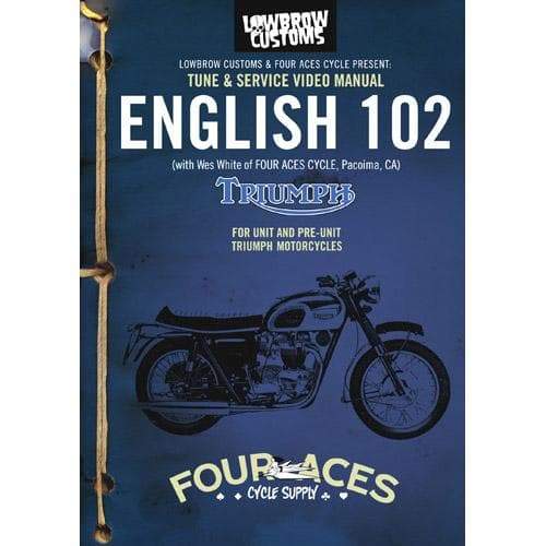 Lowbrow Customs English 102 DVD Classic Triumph Motorcycle