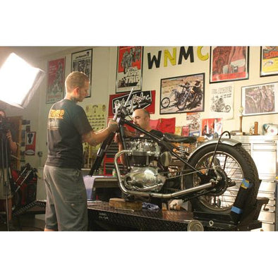 English 102 DVD Classic Triumph Motorcycle Maintenance Video Manual