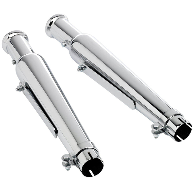 Cocktail Shaker Mufflers for 1-1/2 to 1-3/4 inch Exhaust Pipes