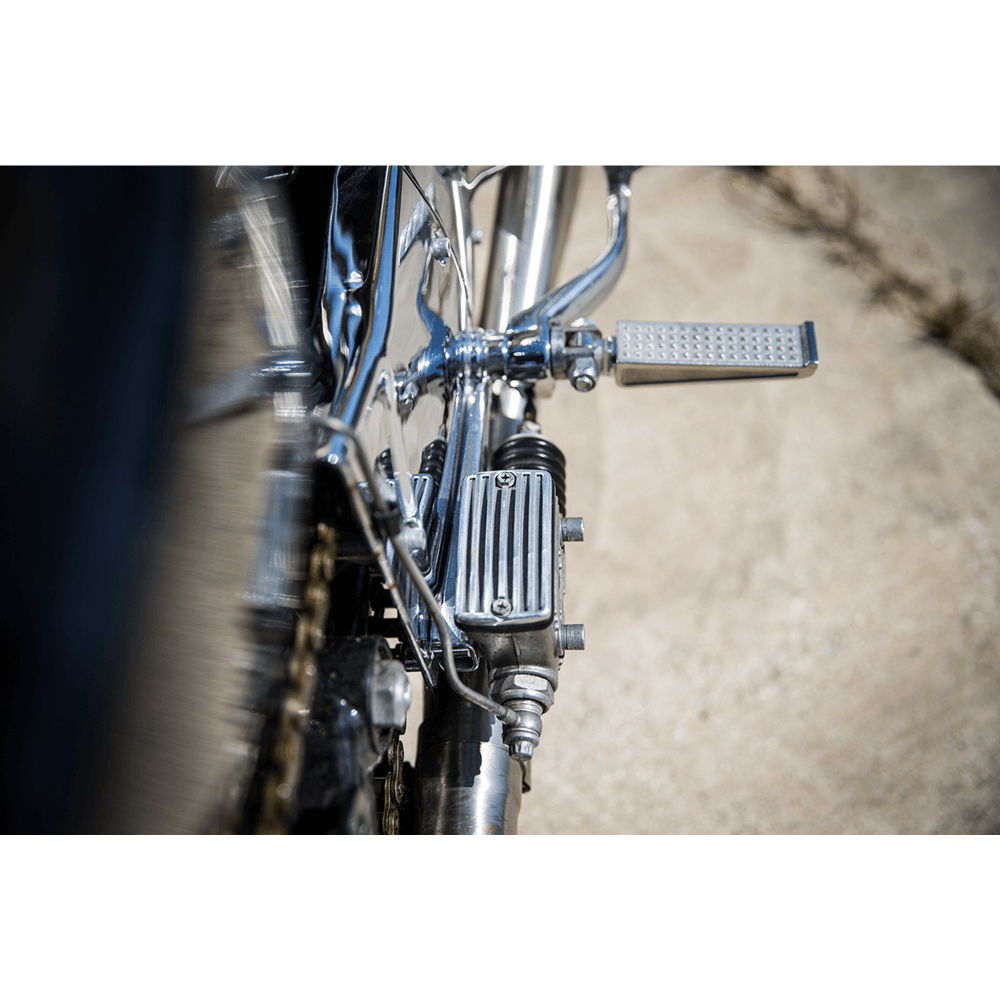 Lowbrow Customs Finned Master Cylinder Cover - 1982 - 2005 Harley