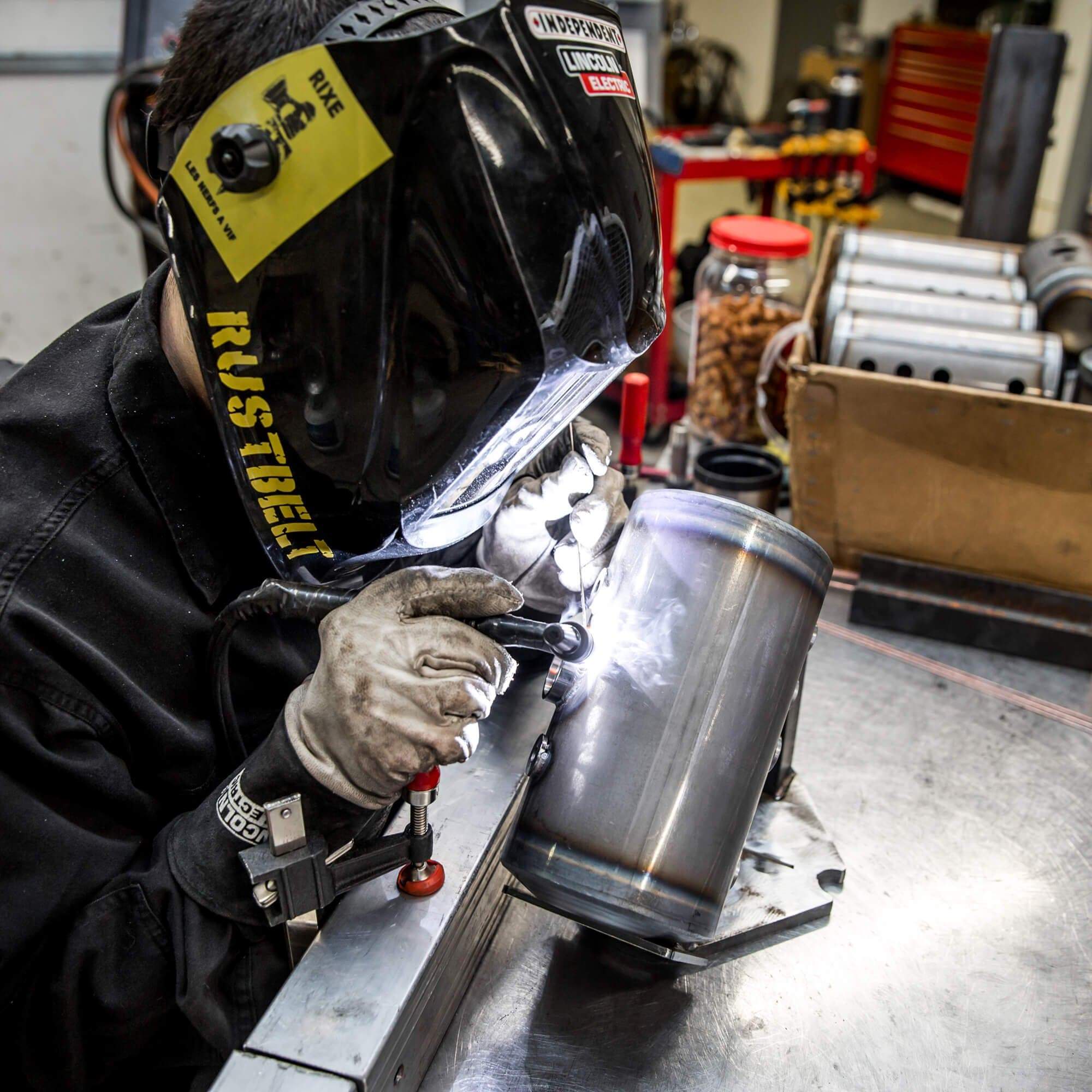 Lowbrow Customs Domed Steel Motorcycle Oil Tank for H-D Sportster