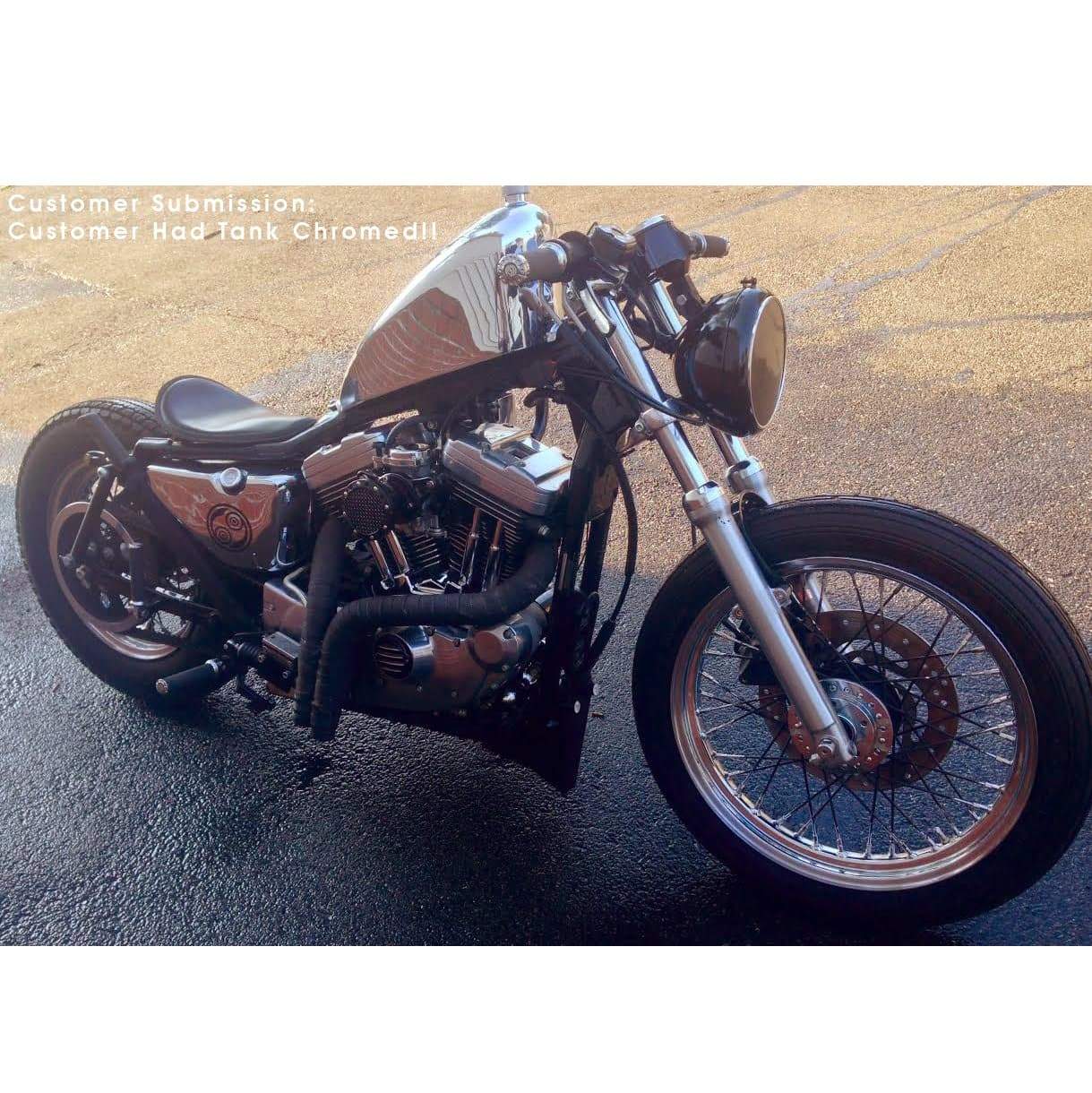 Mini Horn, 2.5, Chrome For Harley-Davidson – California Motorcycles